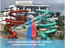 trò chơi máng trượt công viên nước hồ bơi